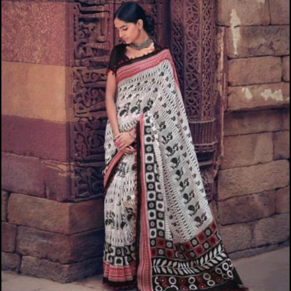 Beautiful cotton saree